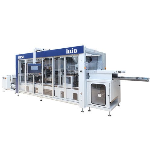 Termoformatrice alimentata a rullo - IC-RV 53d - ILLIG Maschinenbau GmbH & Co. KG - per produzione di bicchieri / automatica / sottovuoto