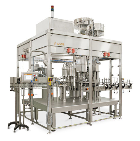 Riempitrice automatica - PRIMAFILL - Kosme - per bottiglie / per liquido / a gravità
