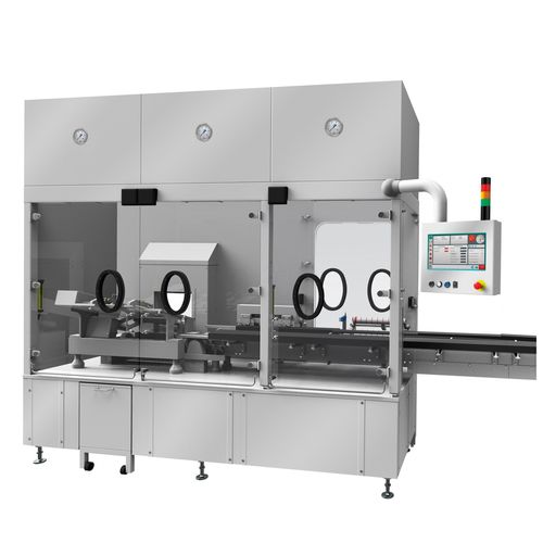 Macchina per svuotare automatica - FREETUB series - Marchesini Group - per l'industria farmaceutica