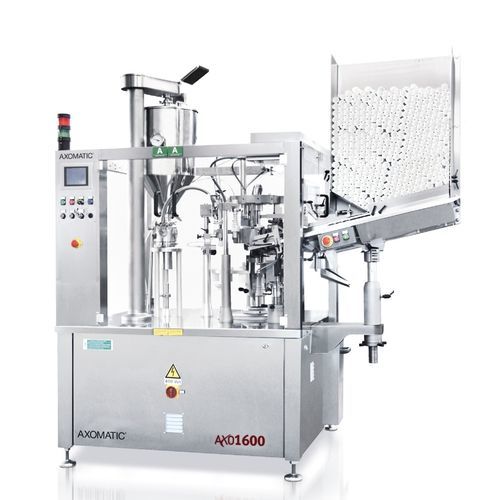 Macchina di riempimento e tappatura di tubi - AXO series - Marchesini Group - per l'industria cosmetica