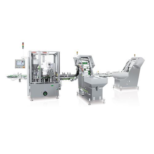 Riempitrice tappatrice rotativa - MV545 - Marchesini Group - per liquidi / per prodotti cosmetici / per crema