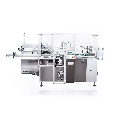 Astucciatrice orizzontale - V106N - Marchesini Group - per l'industria cosmetica / automatica / per bottiglie