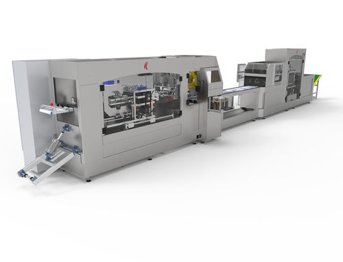 Linea di imballaggio per pezzi in plastica - CARDY L27-L31 - Matrelec - in blister