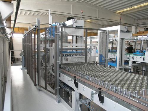 Pallettizzatore dall'alto - MT 566 - Mectra - per cartoni / automatico