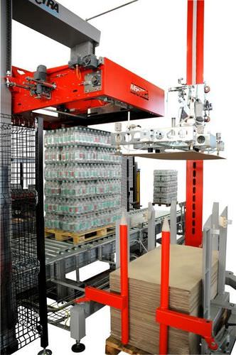 Pallettizzatore dal basso - MT 570 - Mectra - per casse / per cartoni / automatico