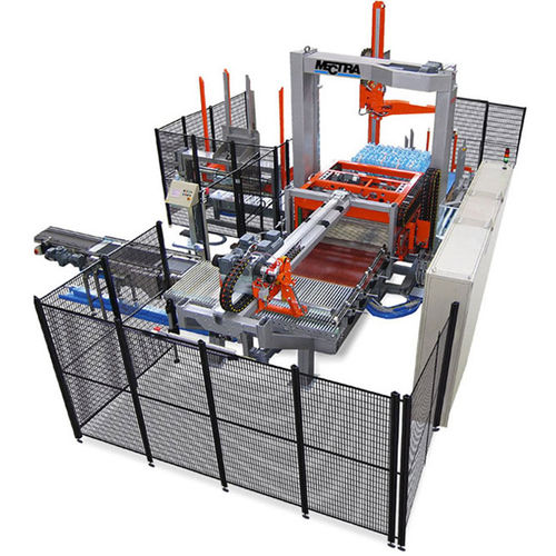 Pallettizzatore dal basso - MT 574 - Mectra - per cartoni / automatico / telescopico