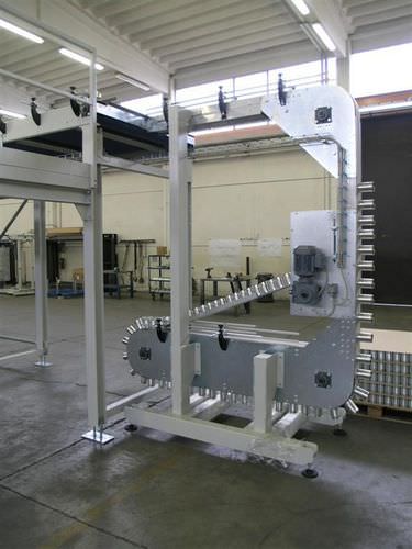 Trasportatore a nastro magnetico - MT 320 Series - Mectra - verticale / da trasporto / a cinghia
