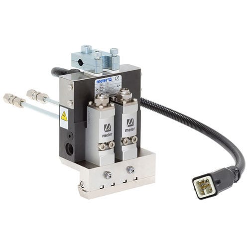 Testa di applicazione di colla termofusibile - Focke Meler Gluing Solutions, S.A - per etichettaggio