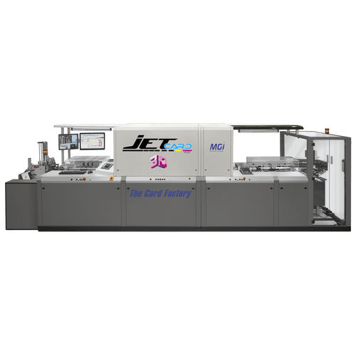 Macchina da stampa a getto di inchiostro DOD - JETcard 3D - MGI Digital Graphic Technology - per carta / per materie plastiche / a 4 colori