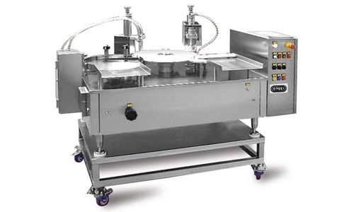 Riempitrice tappatrice semiautomatica - MINIBLOC - Omas Tecnosistemi S.p.a. - monoblocco / per liquidi
