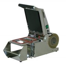 Termosigillatrice di vaschette lineare - B 160 D IN - ORA - manuale / per l'industria agroalimentare / per vaschette
