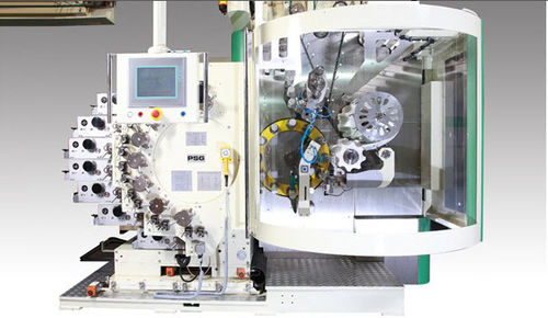 Macchina serigrafica automatica - PMA - PackSys Global AG - a 9 colori / per prodotto cilindrico / rotativa