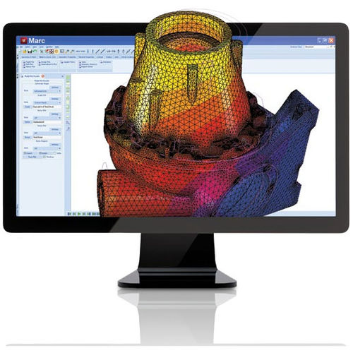 Software di simulazione non lineare - MARC&reg; - MSC SOFTWARE - HEXAGON MANUFACTURING INTELLIGENCE - di analisi / di analisi di performance / di stimolazione di processi
