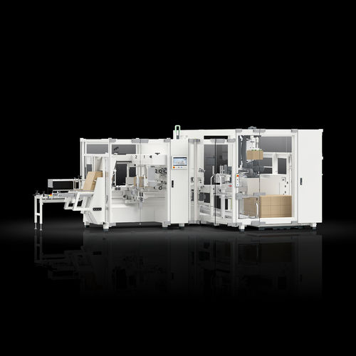 Incartonatrice pallettizzatore orizzontale - PEWO-form SLP D20 series - Pester Pac Automation - interamente automatica / nastro adesivo / a colla termofusibile