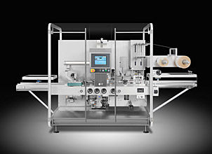 Fardellatrice automatica - PEWO-fold - Pester Pac Automation - con tunnel di retrazione
