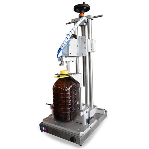 Tappatrice per tappi ad avvitamento in plastica - TAP1 - PMR System Group - a pressione / manuale / verticale