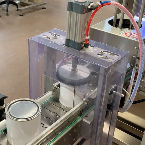 Incapsulatrice a pressione - TAPX - PMR System Group - semiautomatica / per contenitore di plastica / per contenitori in vetro