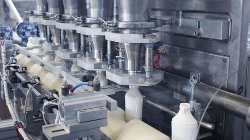 Riempitrice tappatrice per polveri - RTE5U - PMR System Group - monoblocco / a pressione / per prodotti cosmetici