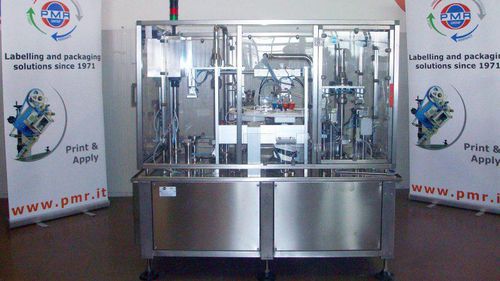 Riempitrice chiuditrice monoblocco - MFC - PMR System Group - pneumatica / per liquido / per bottiglie