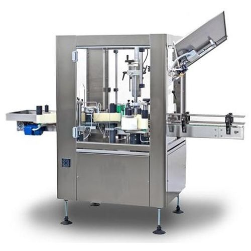 Macchina di etichettatura automatica - METCAP - PMR System Group - per bottiglie / per l'industria alimentare e delle bevande / con capsulatrice