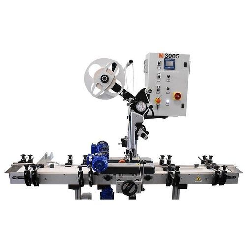 Etichettatrice automatica - M3005V PLUS - PMR System Group - per casse / per vaschette / per l'industria alimentare e delle bevande