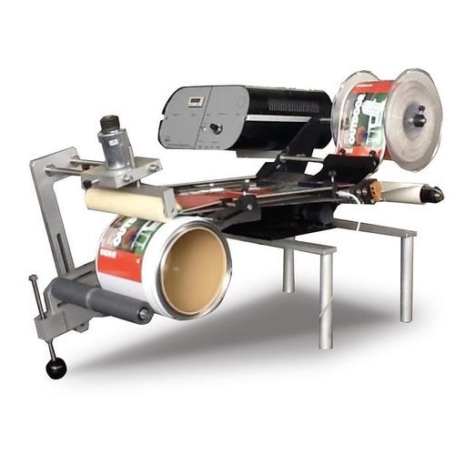 Etichettatrice semiautomatica - D250T - PMR System Group - per bottiglie / per il settore cosmetico / per l'industria farmaceutica