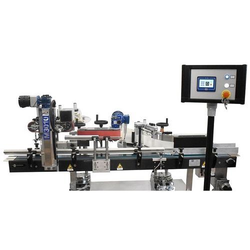 Etichettatrice automatica - M3010T NECK - PMR System Group - per bottiglie / wraparound / per l'industria alimentare e delle bevande