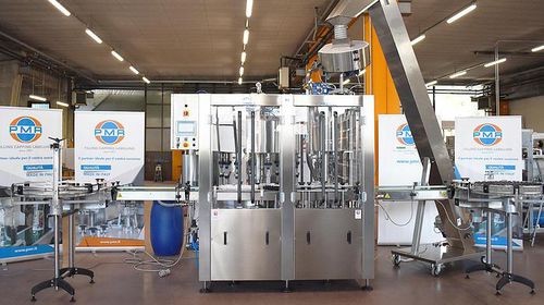 Riempitrice chiuditrice automatica - MFC - PMR System Group - per liquidi / monoblocco