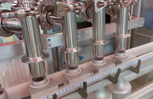 Riempitrice tappatrice etichettatrice automatica - RTE4U - PMR System Group - per prodotti al cioccolato / per sugo / per crema