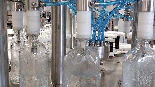 Sciacquatrice / riempitrice / chiuditrice per bottiglie - MRFC22 - PMR System Group - automatica / monoblocco