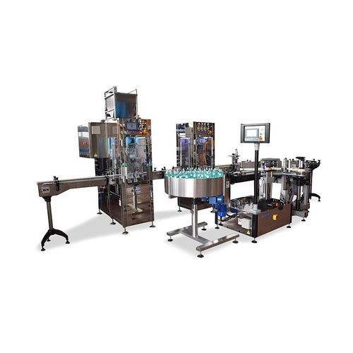 Riempitrice tappatrice etichettatrice rotativa - RTE2U - PMR System Group - in linea / per prodotti cosmetici / per profumi