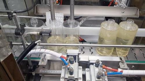Riempitrice tappatrice etichettatrice automatica - RTE2U - PMR System Group - per prodotti liquidi / per crema / per prodotti cosmetici