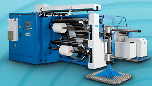 Taglierina ribobinatrice automatica - AllSlit II - PSA - compatta / per carta / per pellicole plastiche