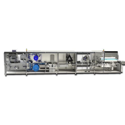 Linea di imballaggio in blister - Unity 600 - Romaco Group - per l'industria farmaceutica / compatta