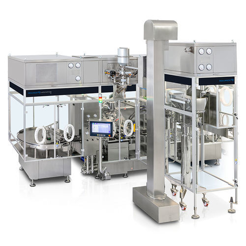 Riempitrice automatica - MICRO series - Romaco Group - per fiale / per pulverulenti / per l'industria farmaceutica