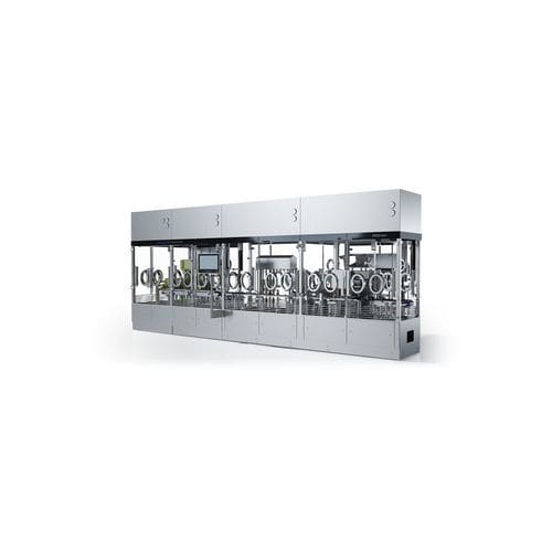 Riempitrice automatica - Oftalmica - Romaco Group - per bottiglie / per liquidi / per l'industria cosmetica