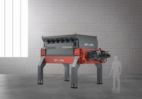 Trituratore primario - M8.28 - WEIMA Maschinenbau GmbH - a 2 alberi / per cartone / di trucioli