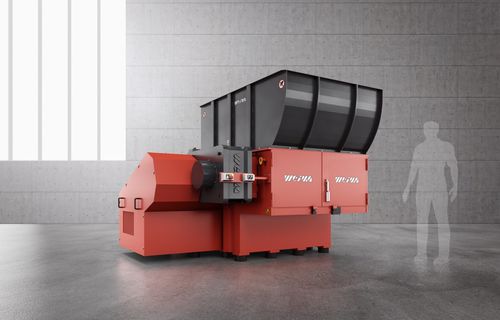 Trituratore primario - WLK 1500 - WEIMA Maschinenbau GmbH - monoalbero / per resistente per memorie dati / di trucioli