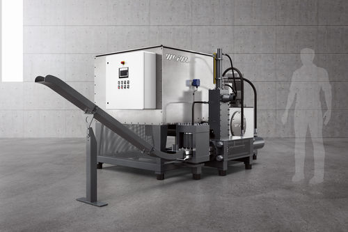 Bricchettatrice per biomassa - TH 1200 - WEIMA Maschinenbau GmbH - in legno / per polistirene espanso / per bricchetti rettangolari