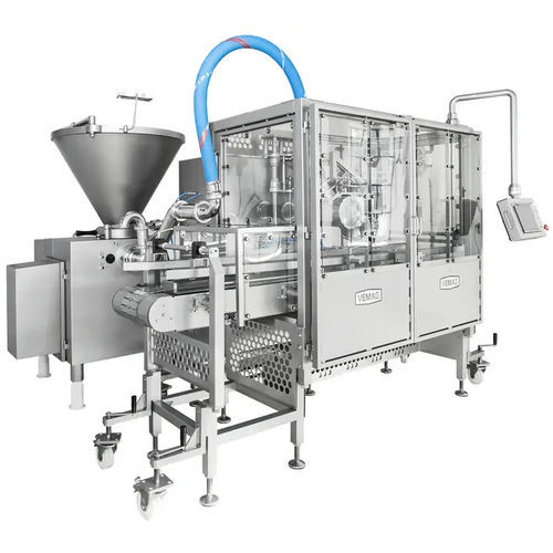 Linea di riempimento per bicchieri - Vemag - per alimenti / per l'industria agroalimentare / a vuoto