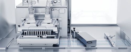 Alimentatore a vibrazione - SimTap - Uhlmann Pac-Systeme GmbH & Co. KG - rotativo / per macchina di imballaggio / per solidi