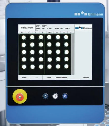 Sistema di ispezione CCD - VisioChrom series - Uhlmann Pac-Systeme GmbH & Co. KG - CMOS / statico / automatico