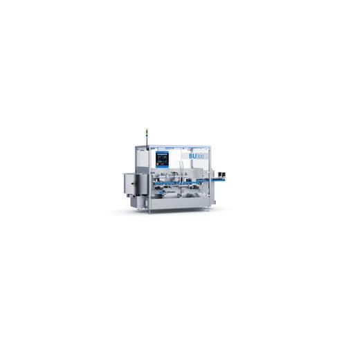 Riordinatore di bottiglia orizzontale - BU 300 - Uhlmann Pac-Systeme GmbH & Co. KG - a moto continuo / per l'industria farmaceutica