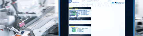 Sistema di ispezione a camera - VisioRead - Uhlmann Pac-Systeme GmbH & Co. KG - 2D / automatico / per l'industria farmaceutica