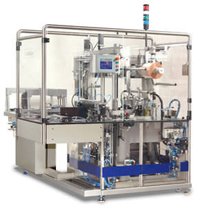 Macchina per imballaggio automatica - max. 100 p/min | FSX - Sollas - servocomandata / in pellicola