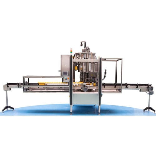 Tappatrice con avvitatore screw-on - Zalkin - rotativa / multitesta / automatica