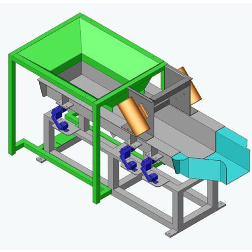Tramoggia elevabile - Tecnimodern Automation - di alimentazione / di stoccaggio / a vibrazione