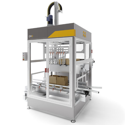 Incartonatrice con macchina di inserimento di divisori - DA - TMG Impianti S.p.a. - verticale / compatta / automatica