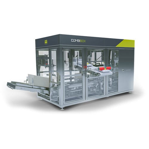 Fomatrice-incartonatrice-chiuditrice di cartoni automatica - COMBIBOX - TMG Impianti S.p.a. - multifunzione / per il settore agroalimentare