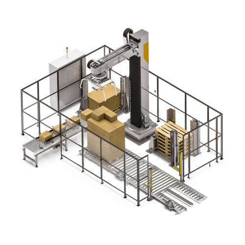 Pallettizzatore robotizzato - MASTER 500 - TMG Impianti S.p.a. - a strati / per vaschette / per cartoni